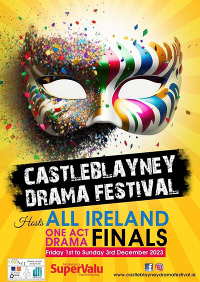 poster for One-Act Finals in Castleblayney (2023)