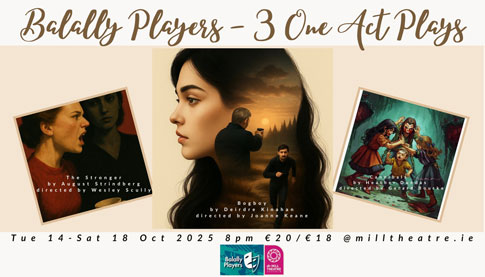 3 One Act Plays in October 2025
